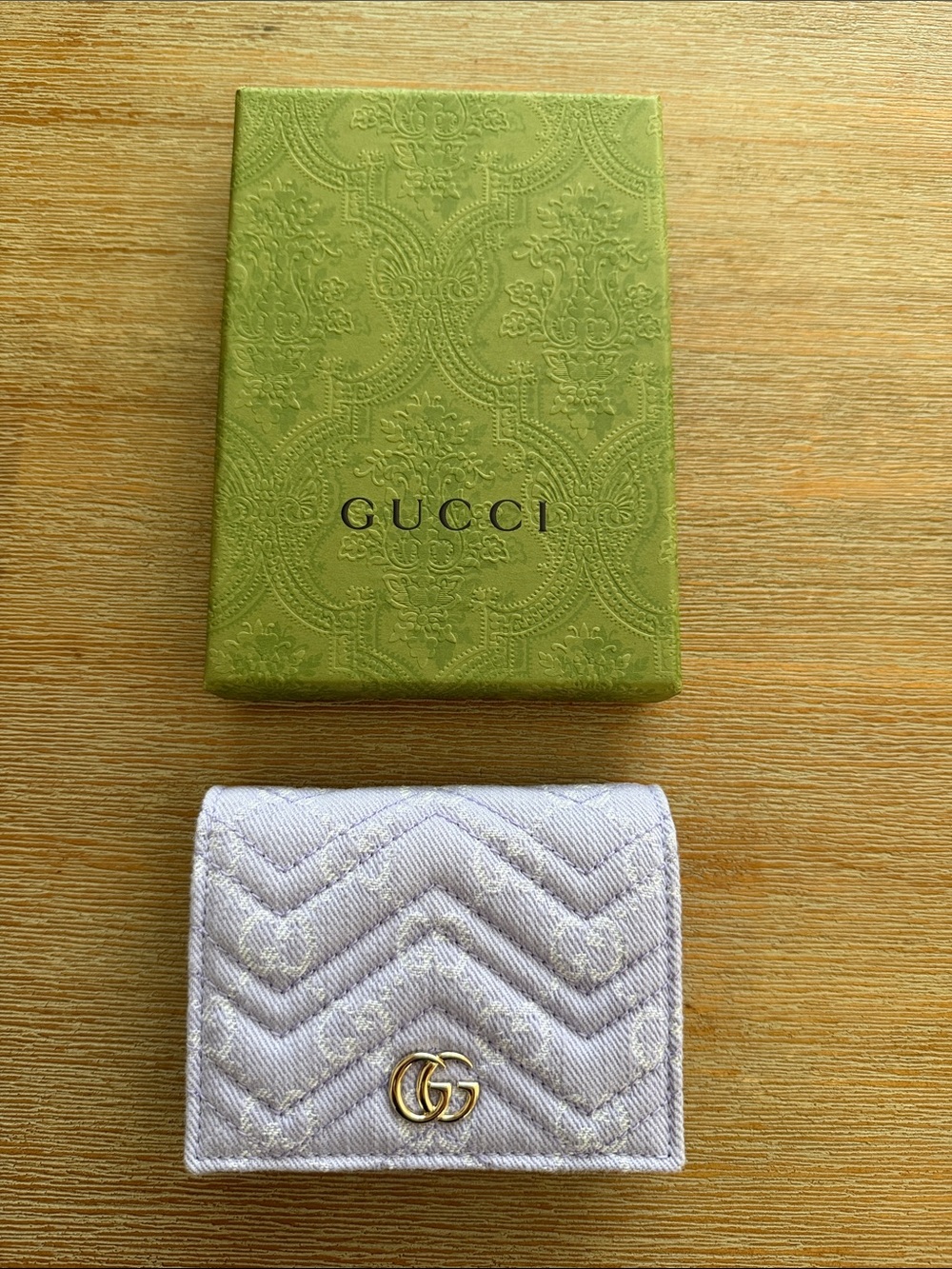 Gucci Canvas Compact Wallet